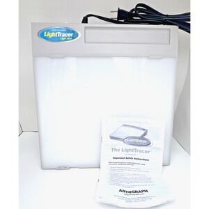 Artograph Light Tracer Light Box 12x10 Drawing Tracing Pad Tested Working